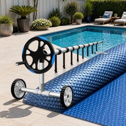 Practical 8x4.2m Solar Pool Cover for Home Pools