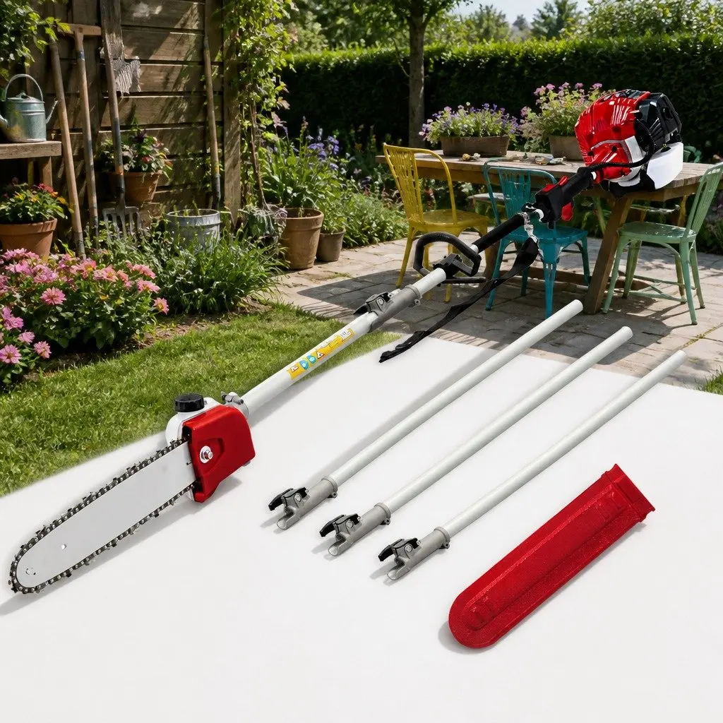 Petrol Pole Chainsaw 52cc for Home Use