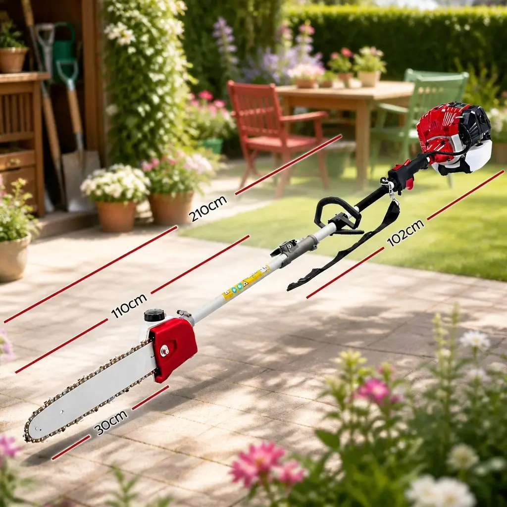 Petrol Pole Chainsaw 52cc for Home Use