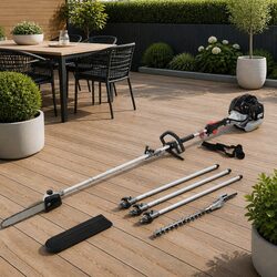 Practical 62CC Pole Chainsaw and Hedge Trimmer