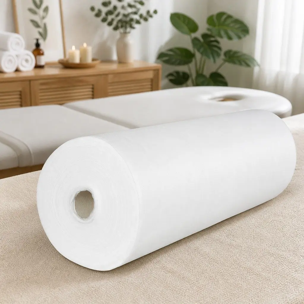 100PCS Disposable Bed Sheets Non-woven Waterproof Massage Table Cover Roll