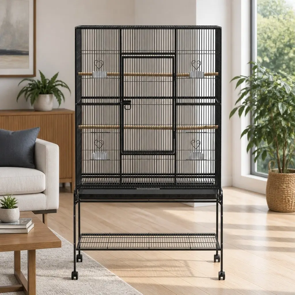 Bird Cage for Home and Office Use