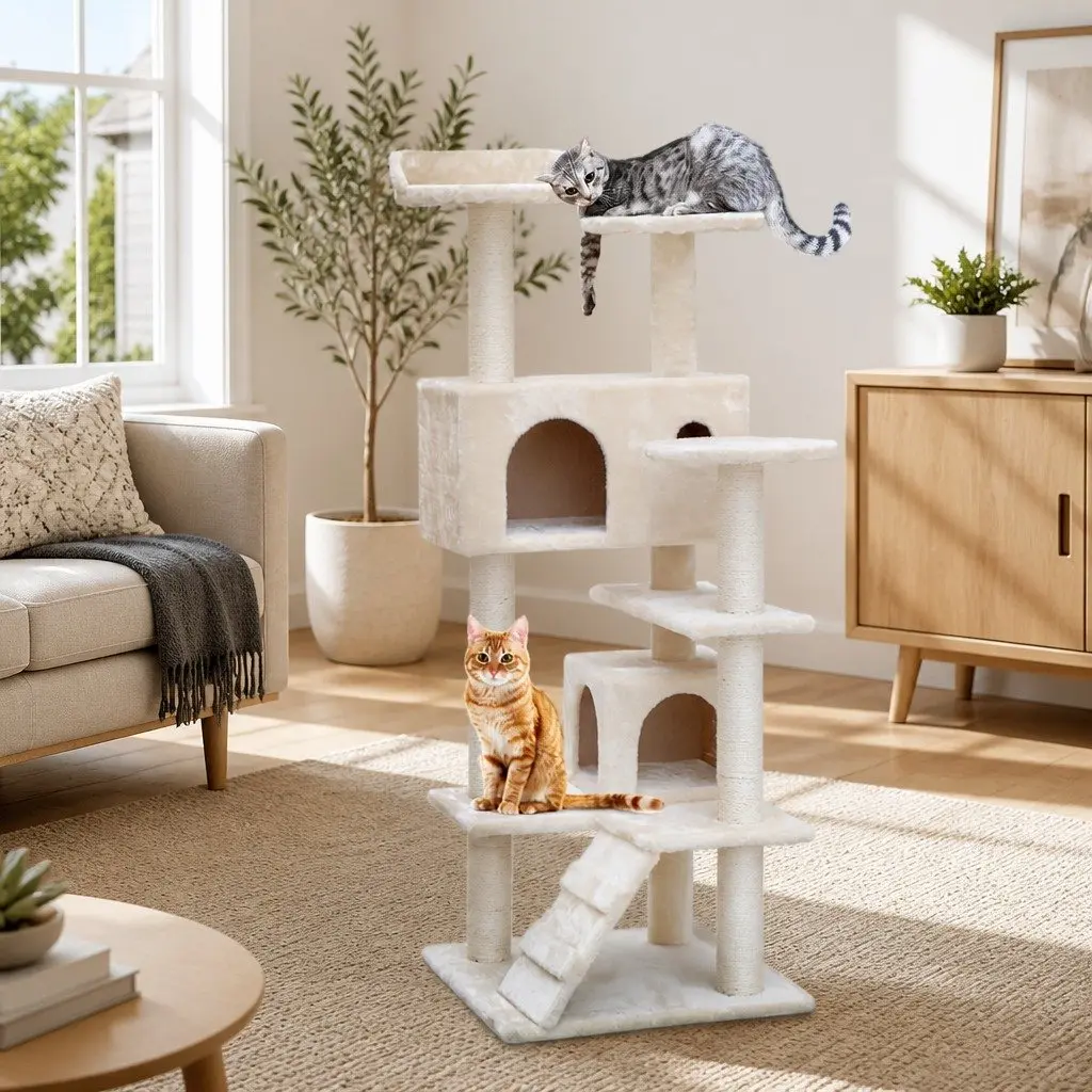 Cat Tree for Home with Climbing and Sleeping Areas