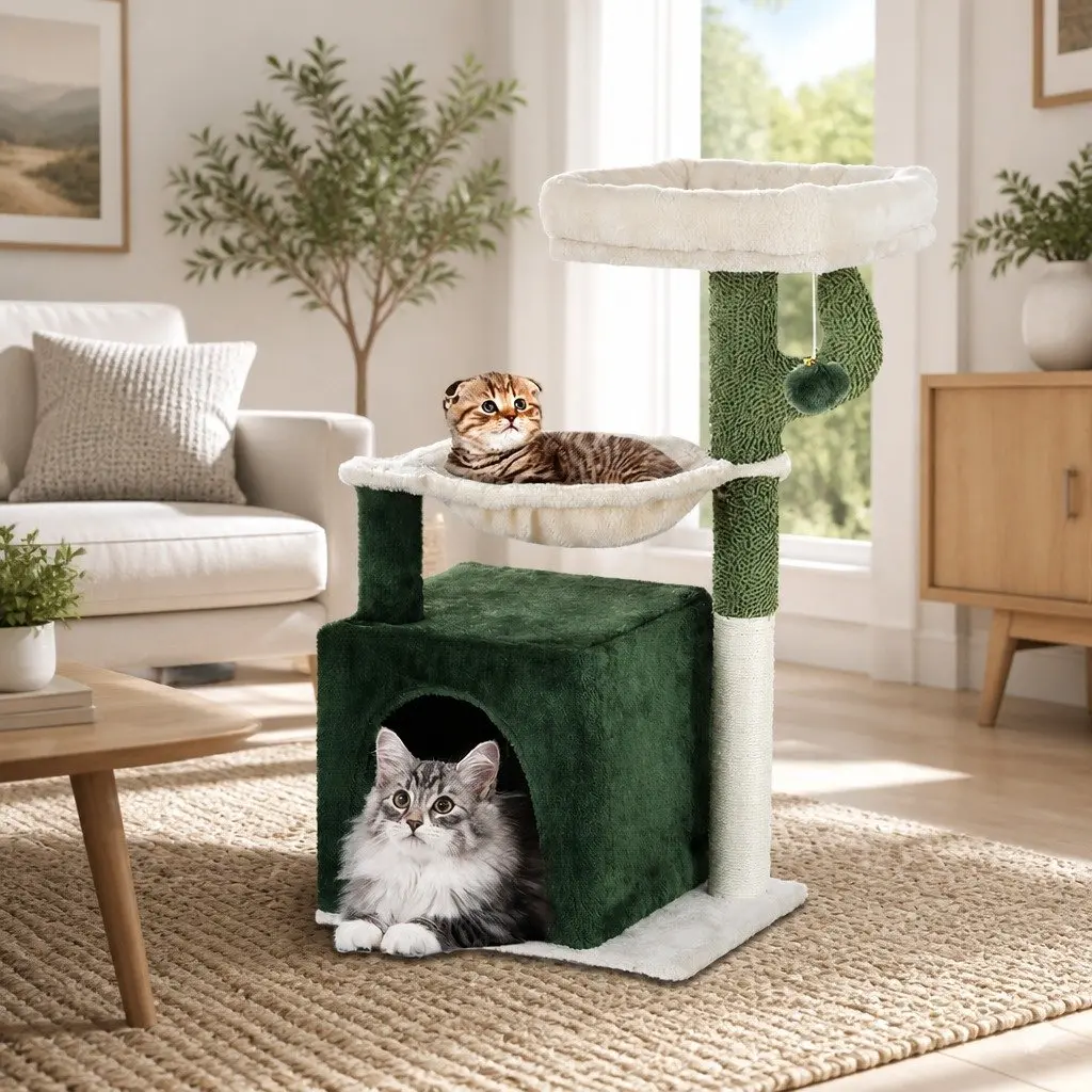 78cm Green Cat Scratching Post for Home
