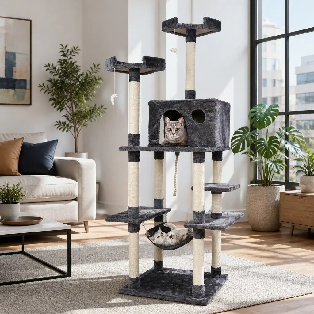 Cat Tree for Playtime and Relaxation