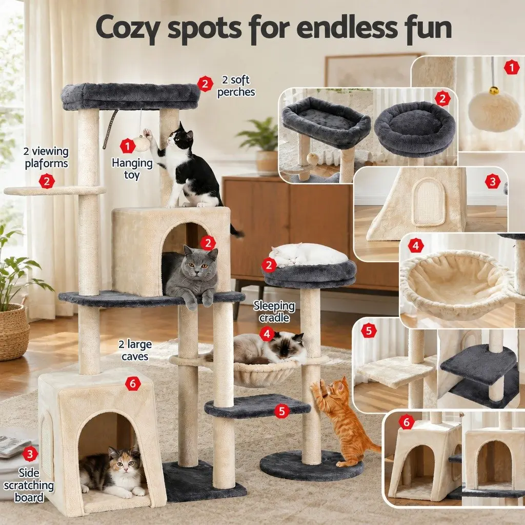 Cat Tree Tower for Home Use