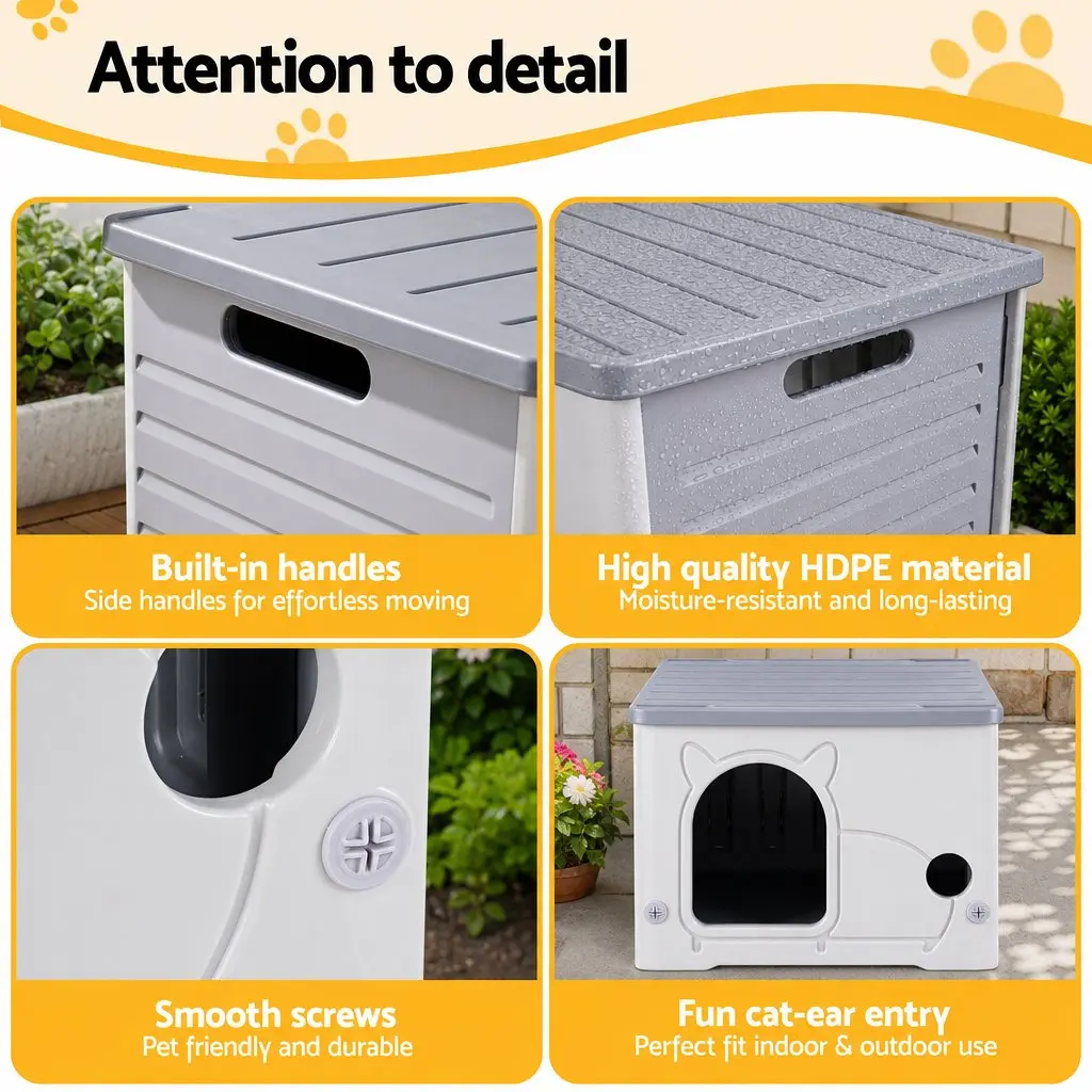 Stackable Cat House for Multi-Pet Households