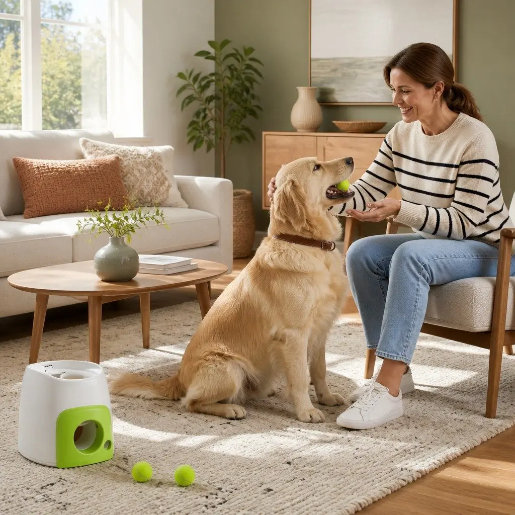 Dog Ball Launcher for Indoor and Outdoor Fun