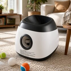 Practical Automatic Ball Launcher for Indoor and Outdoor Fun