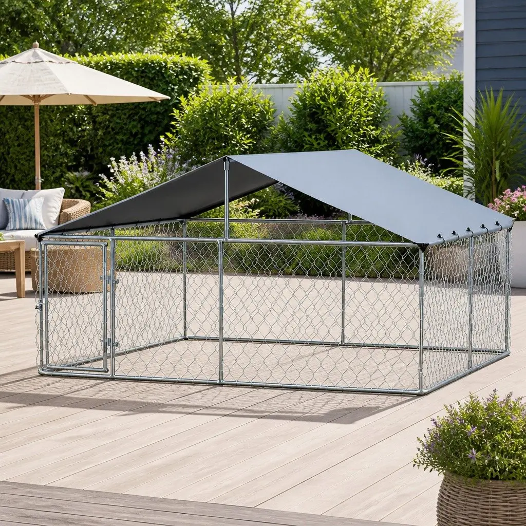 Outdoor Dog Kennel for Active Lifestyles