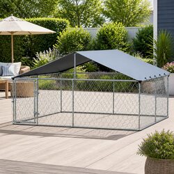 Practical Outdoor Dog Kennel for Active Lifestyles