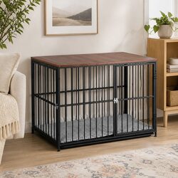 Practical Dog Crate for Home and Play Areas