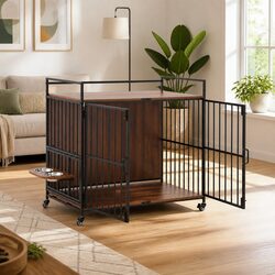 Functional 99cm Dog Crate for Daily Use
