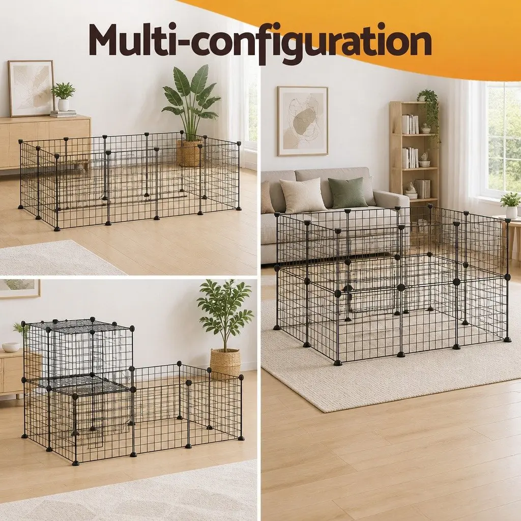 20 Panel Dog Playpen for Home Use