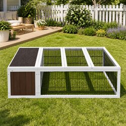 Practical Outdoor Hutch for Your Small Animals