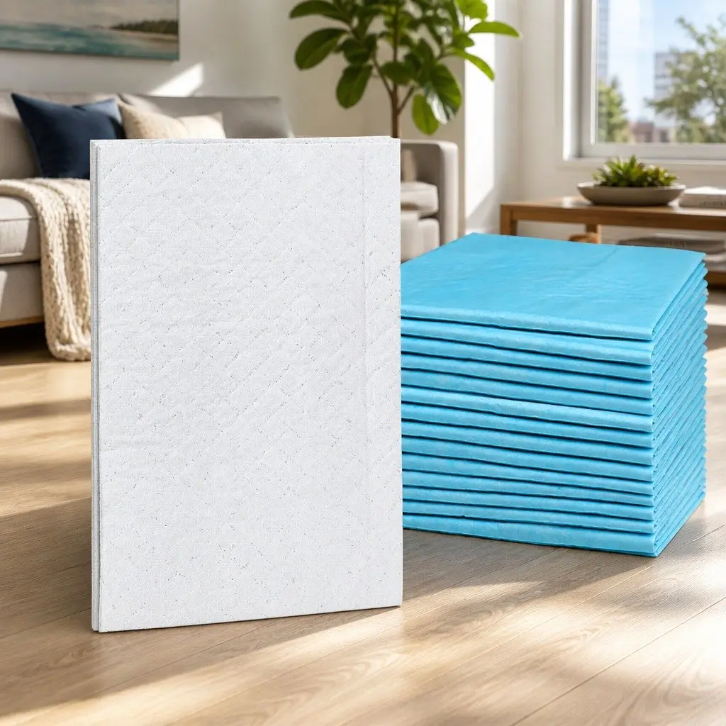 Pet Training Pads Five Layer Construction 60x60cm Blue