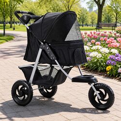 Practical Pet Stroller for Outdoor Walks