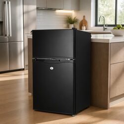 Versatile 90L Portable Fridge Freezer for Home and Travel