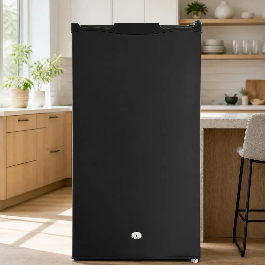 Portable Fridge Freezer 95L Upright Cooler Black 12V 24V 240V