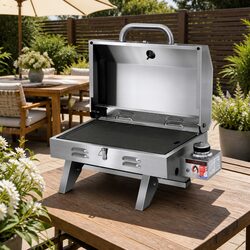 The Portable Gas BBQ Grill Fits Perfectly for Outdoor Events