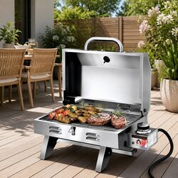 Versatile Portable Gas BBQ Grill for Your Outdoor Needs