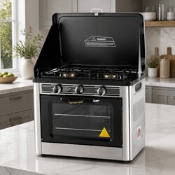 Practical Portable Gas Oven for Camping Adventures