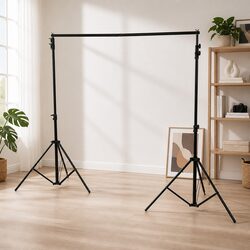 Backdrop Stand Screen Kit Adjustable Height Photography Studio Photo Reflector