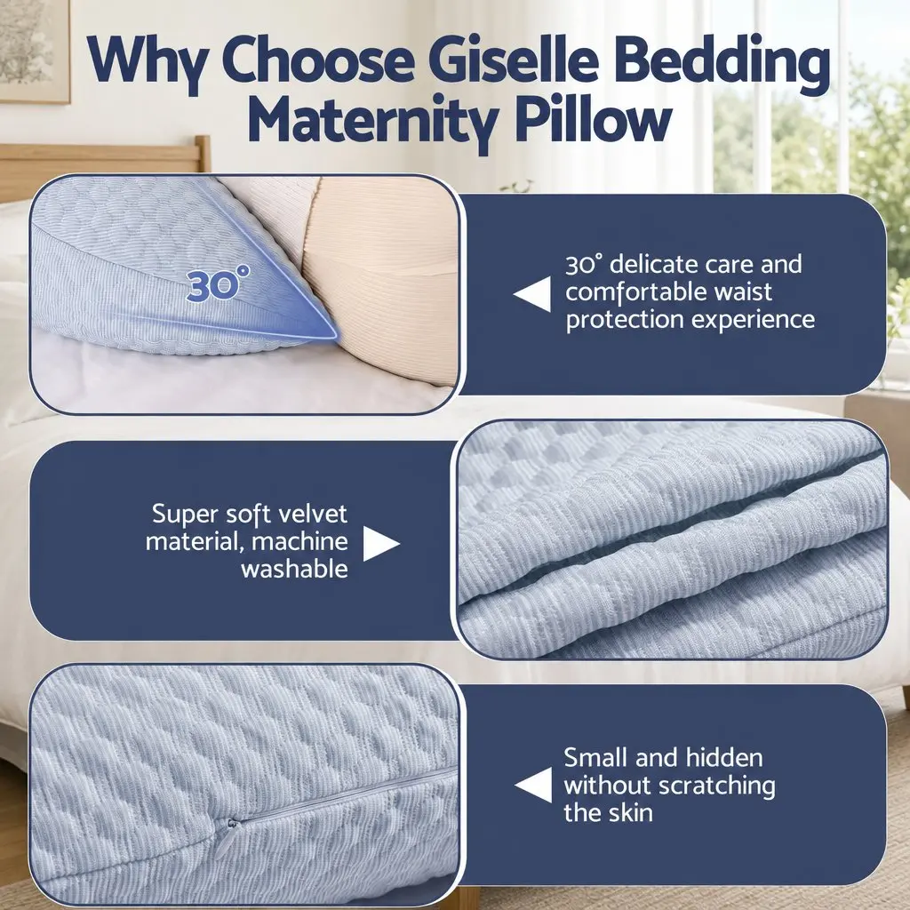 Cooling Body Pillow Adjustable Synthetic Fiber 37x87 cm Blue