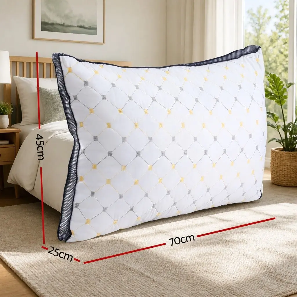 Microfibre Pillow for Bedroom Use 70x45cm
