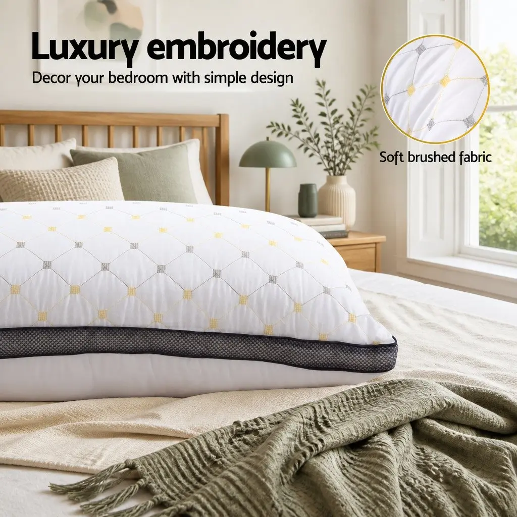 Microfibre Pillow for Bedroom Use 70x45cm