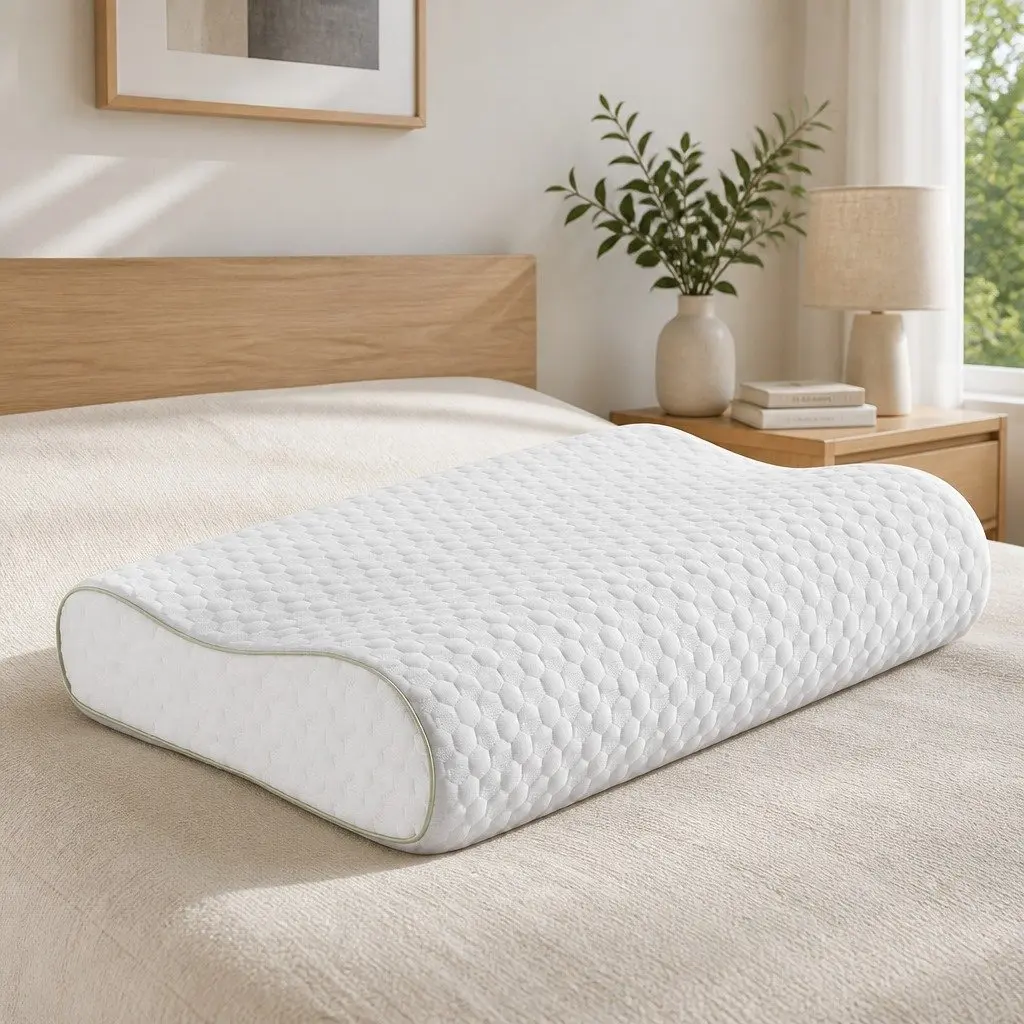 Contour Memory Foam Pillow for Home Comfort