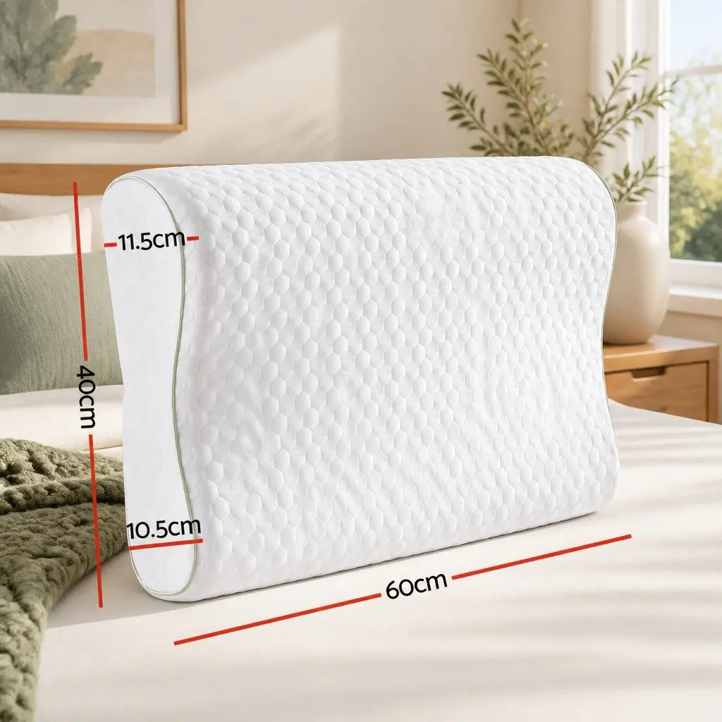 Contour Memory Foam Pillow for Home Comfort