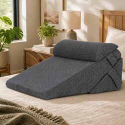 Versatile Wedge Pillow for Home Use