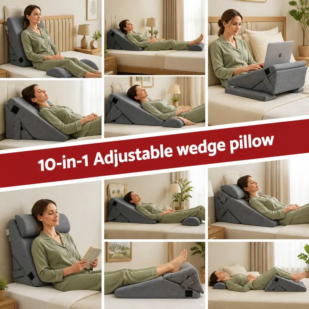 Wedge Pillow for Home Use