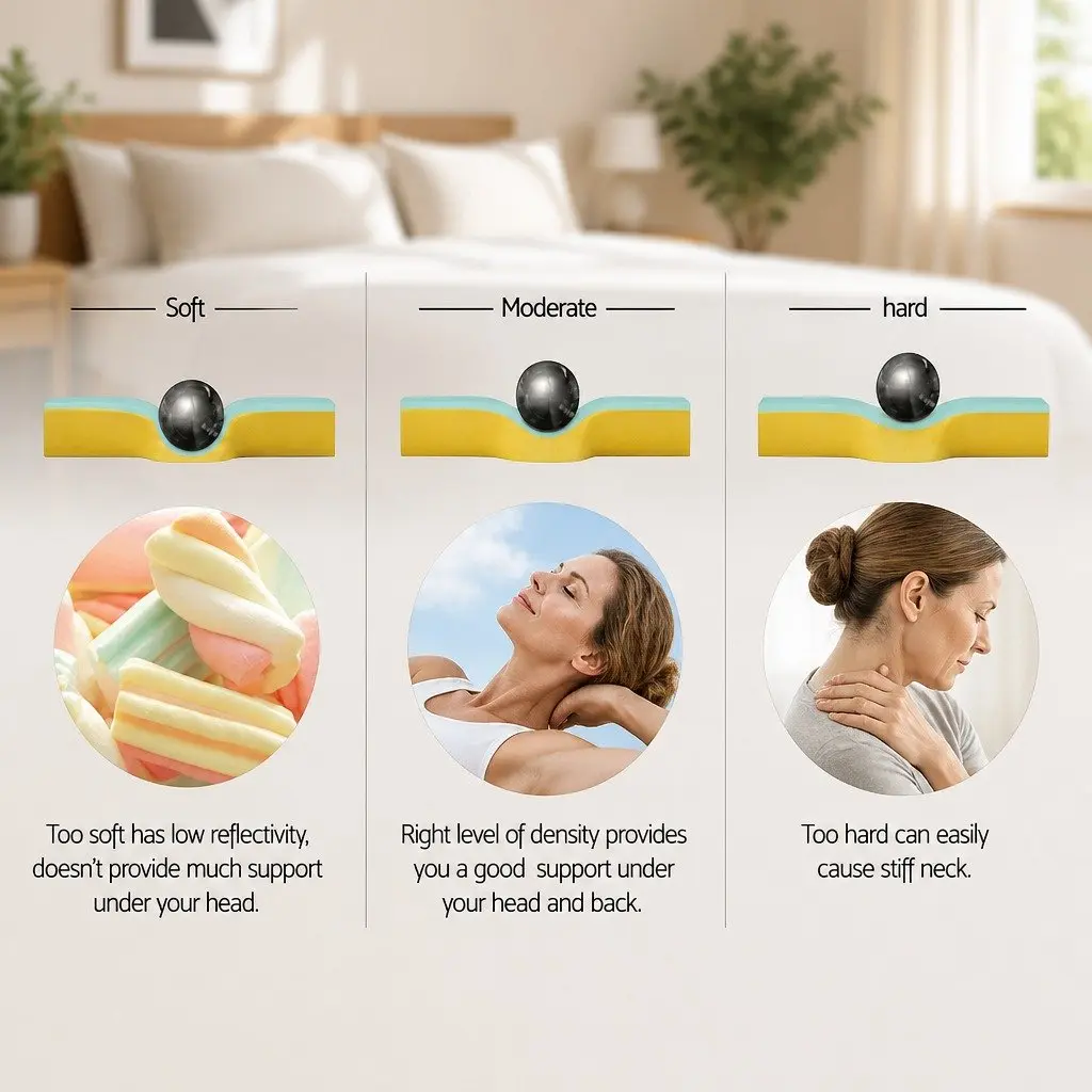 Support Cushion Foam Back Elevation Wedge Pillow for Upper Body and Legs 62x62x28cm with Cool Gel Memory Foam and Removable Washable Cover Beige