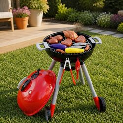 Real-Life Fun with Kids Pretend BBQ Grill Toy
