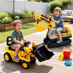 Kids Ride On Bulldozer: Perfect for Backyard Adventures