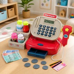 Real-World Role Play with This Kids Cash Register