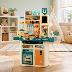 Versatile Kitchen Play Set for Young Chefs - 73 Accessories