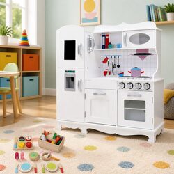 Functional Wooden Kitchen Play Set for Everyday Play