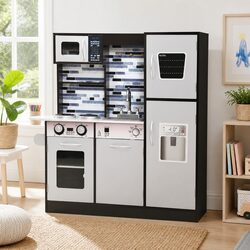 Practical Kids Wooden Kitchen Set for Everyday Use
