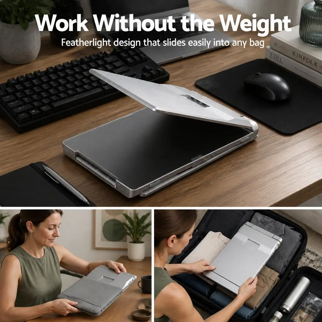 15.6 Inch Portable Monitor Dual Screen Laptop Extender USB-C HDMI Display
