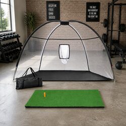 Where to Use Your Golf Practice Net with Mat at Home