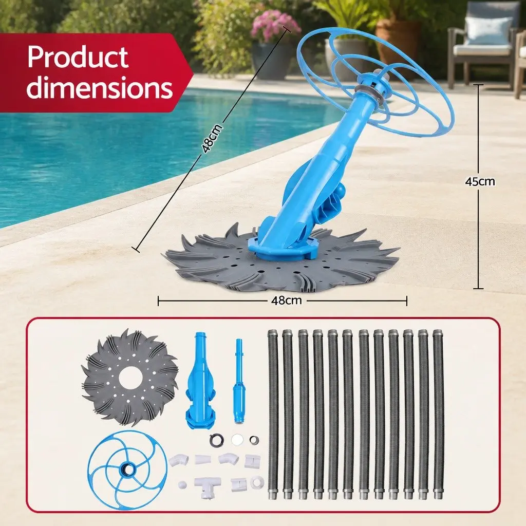 Pool Cleaning with Automatic Vacuum System
