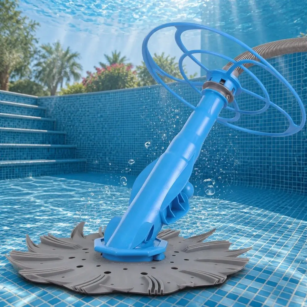Pool Cleaning with Automatic Vacuum System