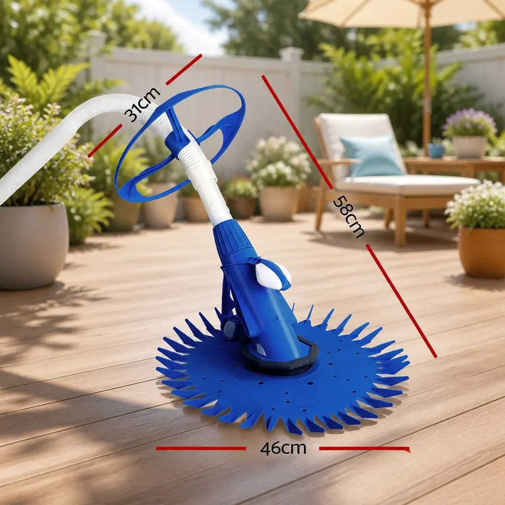 Automatic Pool Cleaner Vacuum 10M Hose Navy