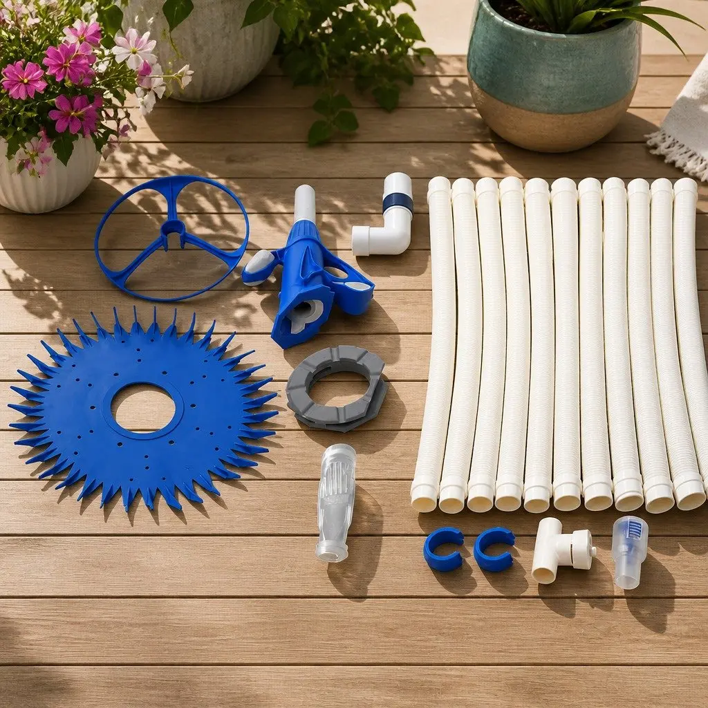 Automatic Pool Cleaner Vacuum 10M Hose Navy