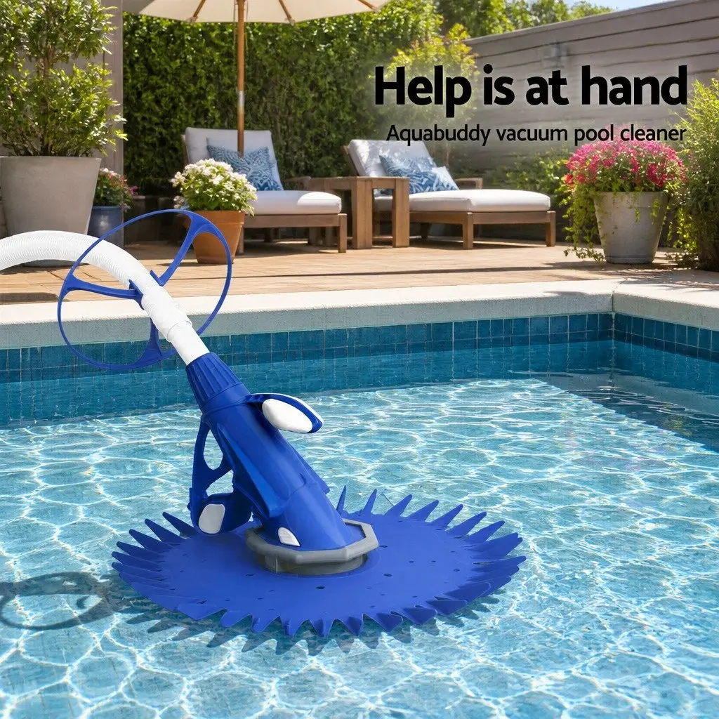 Automatic Pool Cleaner Vacuum 10M Hose Navy