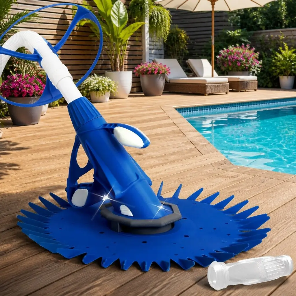Automatic Pool Cleaner Vacuum 10M Hose Navy