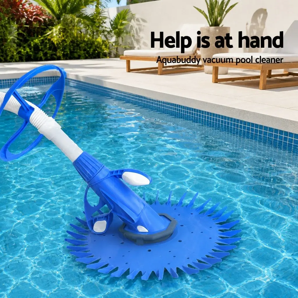 Automatic Pool Cleaner Blue 10M Hose Floor and Wall Cleaner